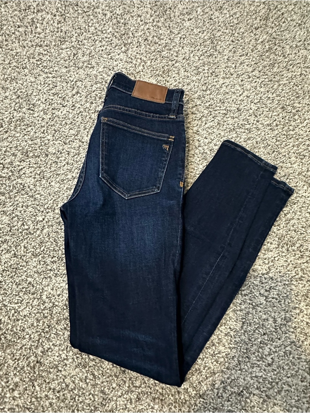 Madewell Dark Indigo Skinny Jeans